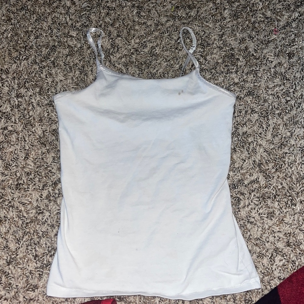 White tank top